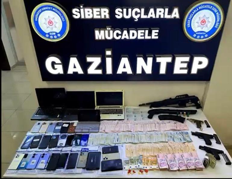 Gaziantepte dolandırıcılık operasyonunda 30 tutuklama