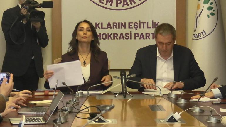 DEM Parti Eş Genel Başkanı Hatimoğulları: Metinde SDG geçmiyor, çağrı PKKya yapıldı