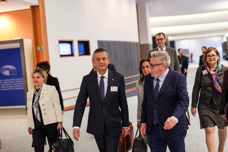 Özgür Özel, Avrupa Parlamentosu Türkiye Raportörü Amor ile bir araya geldi