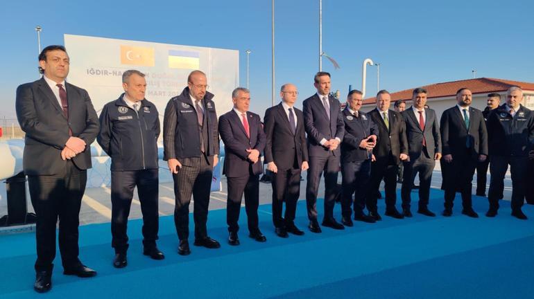 Türkiyeden Nahçıvana doğal gaz sevkiyatı başladı