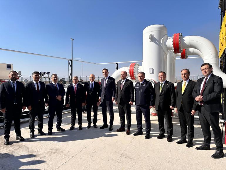 Türkiyeden Nahçıvana doğal gaz sevkiyatı başladı