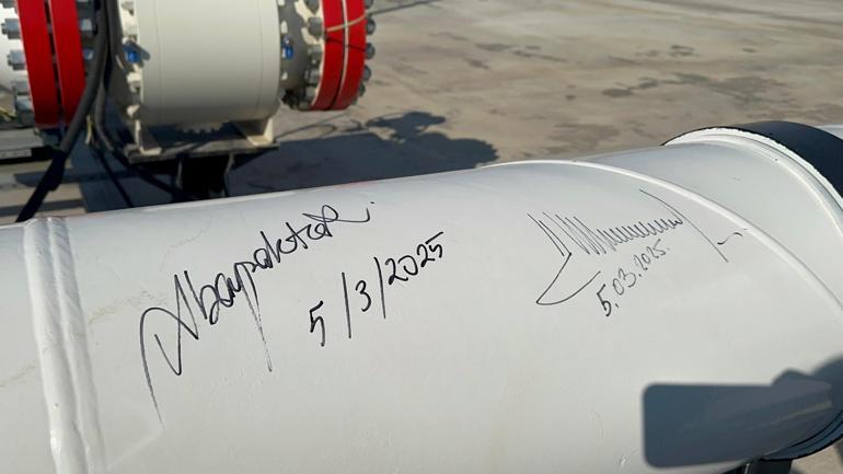 Türkiyeden Nahçıvana doğal gaz sevkiyatı başladı