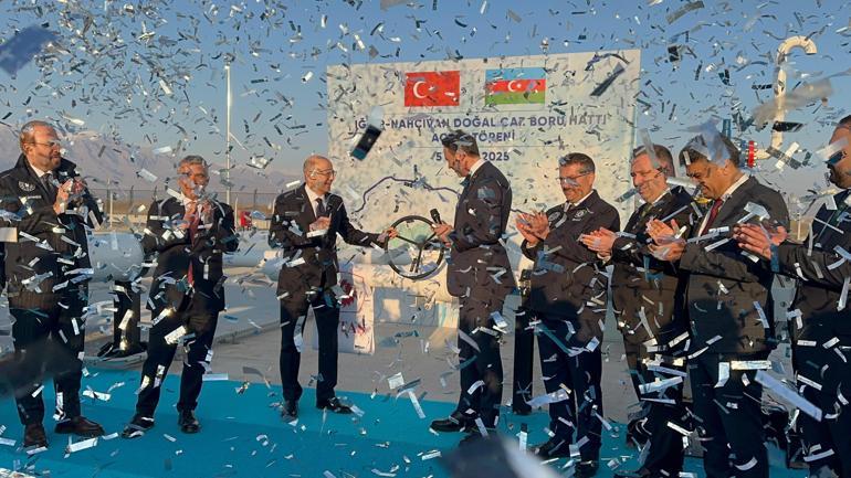 Türkiyeden Nahçıvana doğal gaz sevkiyatı başladı