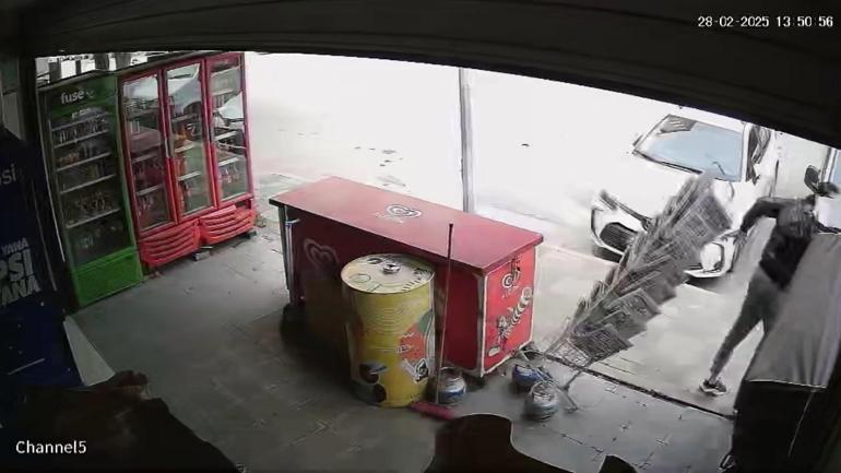 Maltepede cezaevi firarisi veresiye alkol istedi; alamayınca bıçak çekip mermer fırlattı