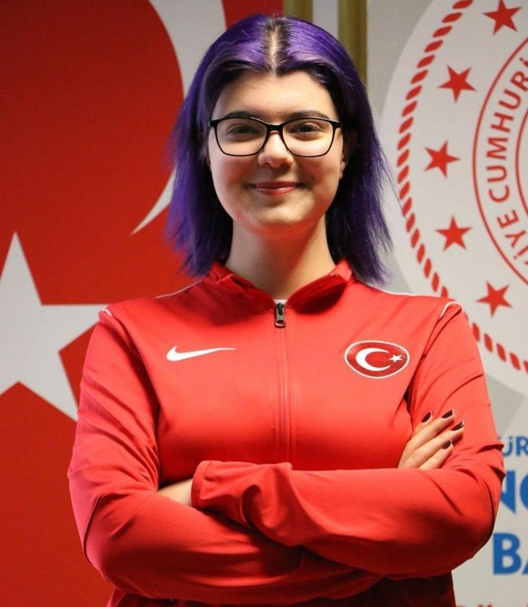 Mardinli milli atıcı Berfin, Avrupa Şampiyonu oldu