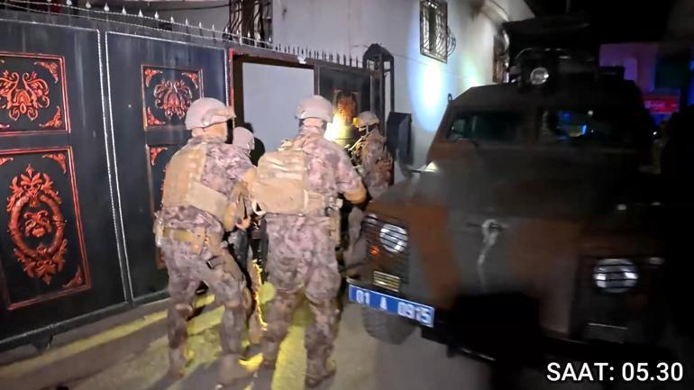 Adanada Sayğılılar suç örgütüne operasyonda 11 tutuklama