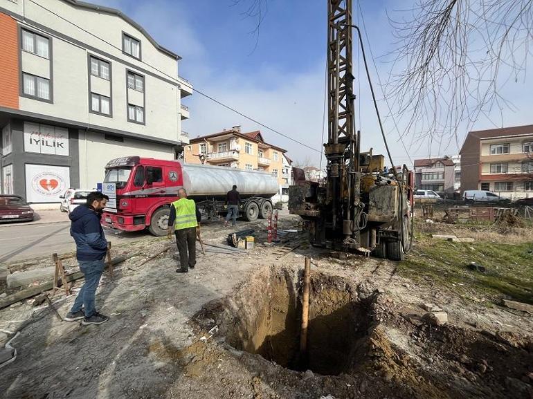 Metan gazı yanan alanda sondaj bitti