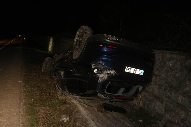 Tokat’ta cip takla attı: 4 yaralı