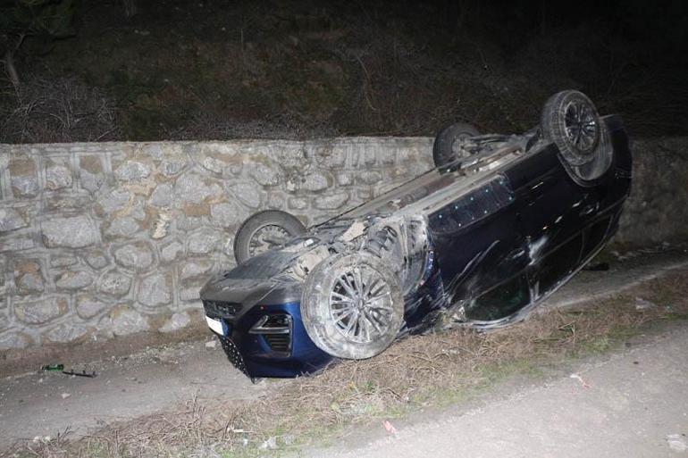 Tokat’ta cip takla attı: 4 yaralı