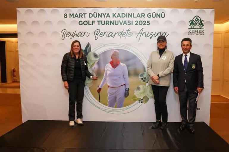 8 Mart Dünya Kadınlar Günü Golf Turnuvası, Beyhan Benardete anısına yapıldı