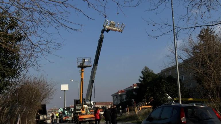 Bahçelievler’de işçiler vinç sepetinden düştü: 2’si ağır 4 yaralı