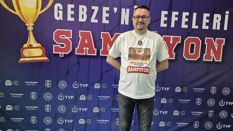 Şampiyon Gebze Belediyespor kupasına kavuştu, hedef Efeler Liginde kalıcı olmak