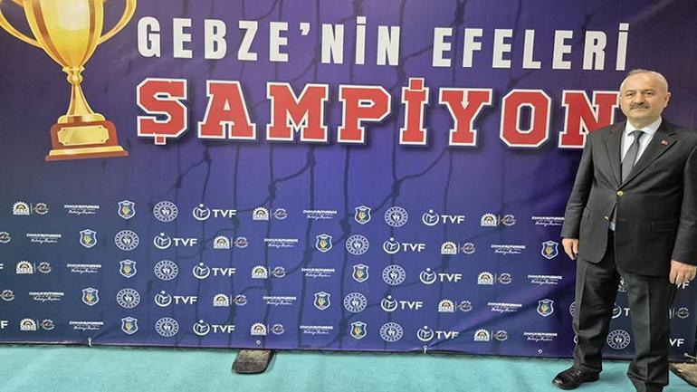 Şampiyon Gebze Belediyespor kupasına kavuştu, hedef Efeler Liginde kalıcı olmak