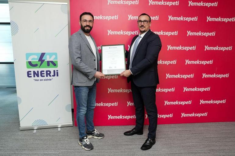 Yemeksepeti, elektrik tüketiminin tamamını yeşil enerjiden karşılayacak