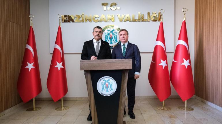 Bakan Tekin: Uygun olan okullarımızın bahçesine spor salonu yapılacak