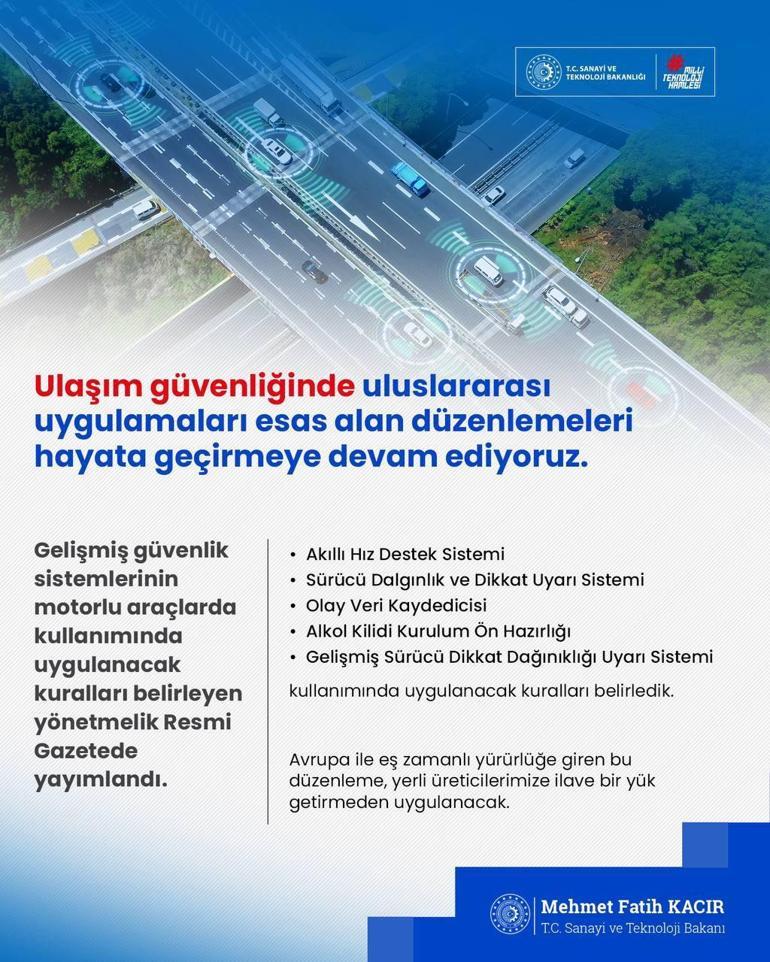 Bakanlıktan ulaşım güvenliği yönetmeliği