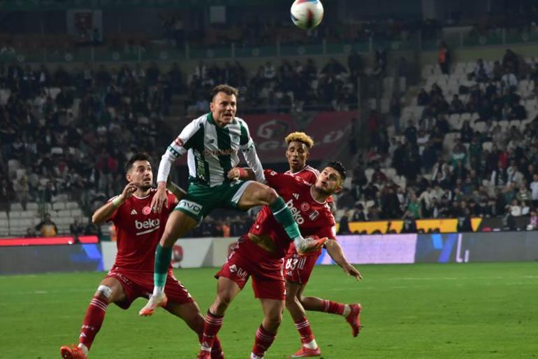 Konyaspor-Beşiktaş: 1-0