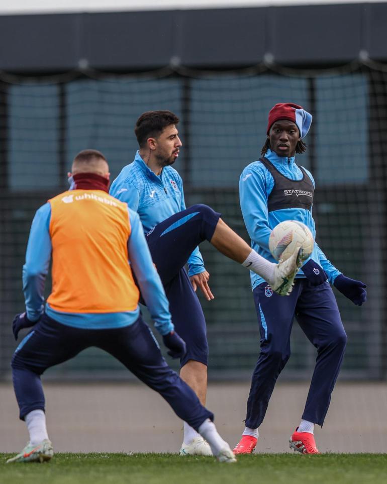 Trabzonspor’da Göztepe mesaisi başladı
