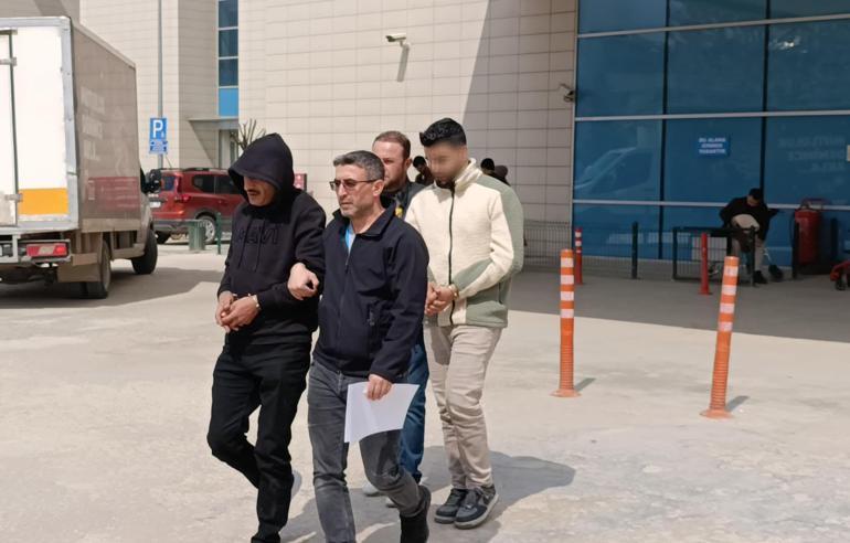 Balkondan sarkıttığı halata tutunarak indiği evi soyan şüpheli, 50 güvenlik kamerası izlenerek yakalandı