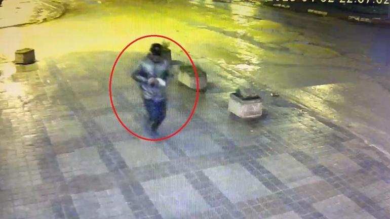 Balkondan sarkıttığı halata tutunarak indiği evi soyan şüpheli, 50 güvenlik kamerası izlenerek yakalandı
