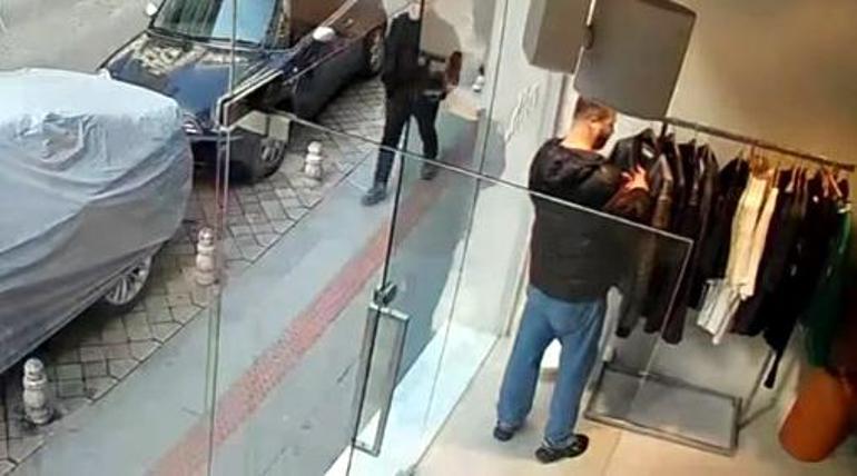 Kadıköyde 110 bin TLlik montu çalan şüpheli yakalandı