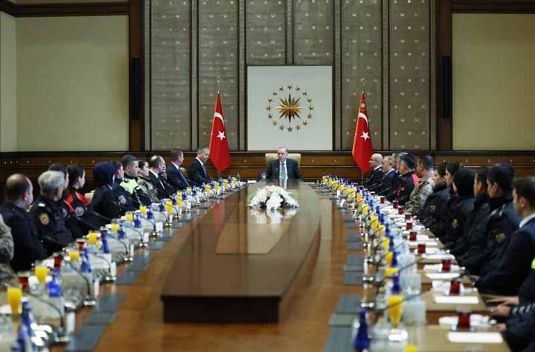 Cumhurbaşkanlığı Külliyesinde Polis Haftası töreni