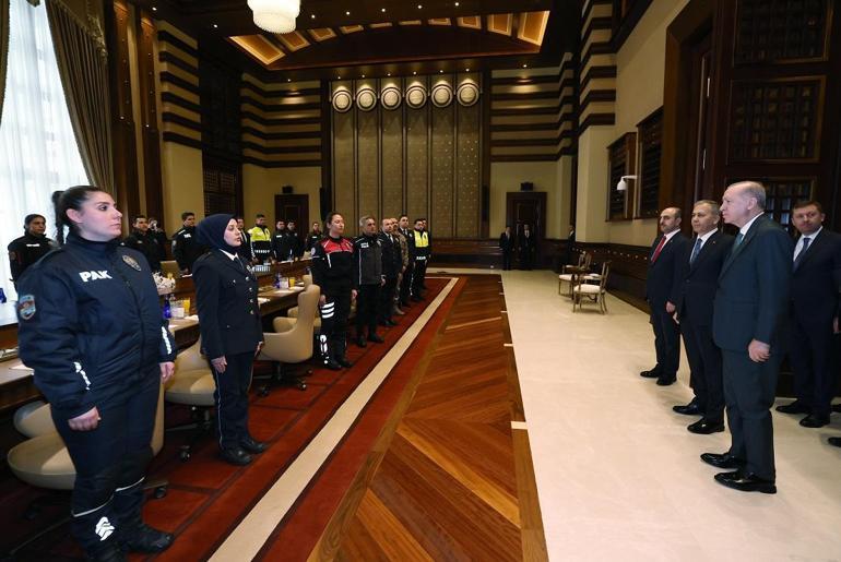 Cumhurbaşkanı Erdoğan: Emniyet birimlerimiz, eşkıyalığa fırsat vermemiştir