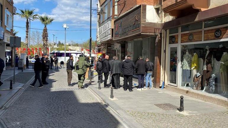 Fünye ile patlatılan kutudan kağıt çıktı