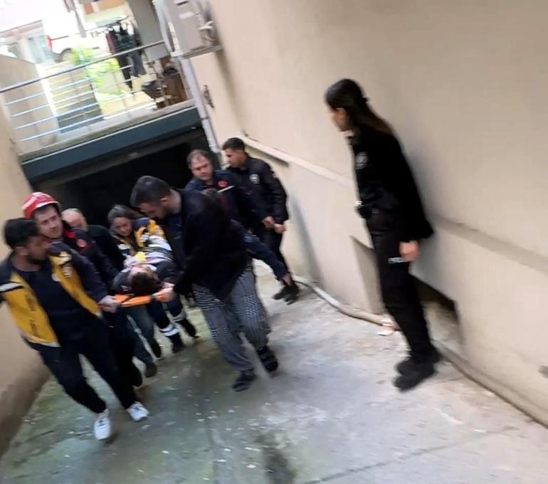 Avcılarda temizlik için girdiği su deposunda mahsur kaldı; itfaiye kurtardı