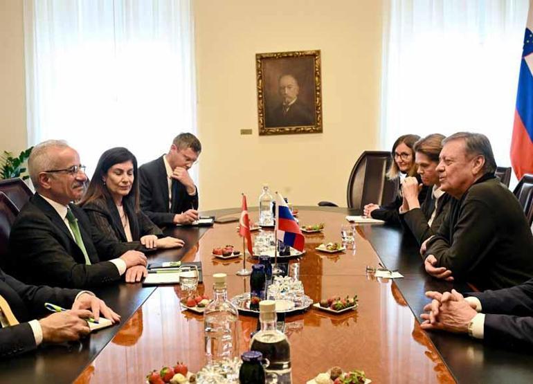 Bakan Uraloğlu, Lübliyana Belediye Başkanı Jankovic ile görüştü