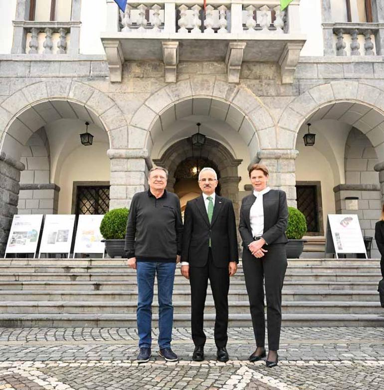 Bakan Uraloğlu, Lübliyana Belediye Başkanı Jankovic ile görüştü