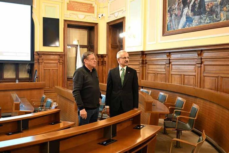 Bakan Uraloğlu, Lübliyana Belediye Başkanı Jankovic ile görüştü