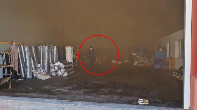 Diyarbakırda sanayi sitesinde yangın