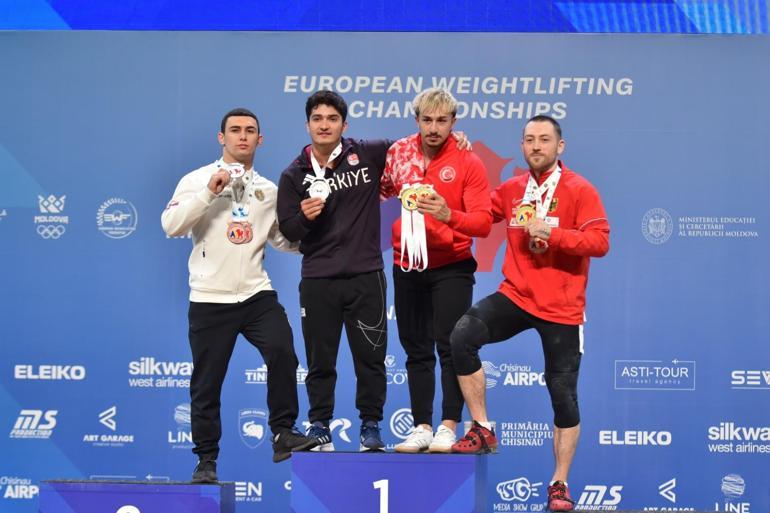 Avrupa Halter Şampiyonasında Yusuf Fehmi Gençten Avrupa rekorlarıyla birlikte iki altın madalya