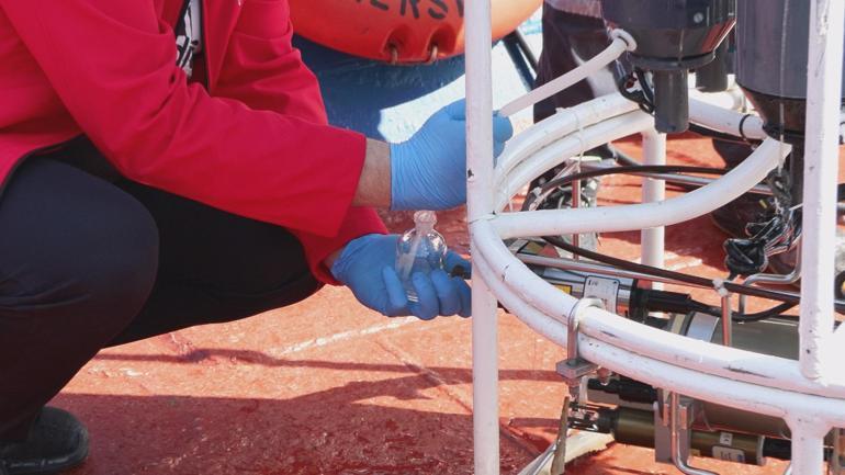 Müsilaj Bilim ve Teknik Kurulu, Marmara açıklarında incelemelerde bulundu