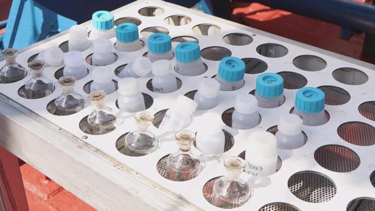 Müsilaj Bilim ve Teknik Kurulu, Marmara açıklarında incelemelerde bulundu