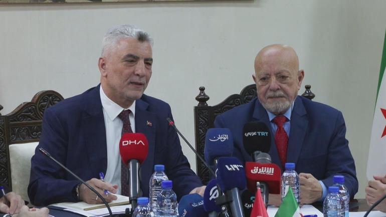 Ticaret Bakanı Ömer Bolat, Suriye’de resmi temaslarda bulundu