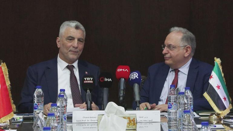 Ticaret Bakanı Ömer Bolat, Suriye’de resmi temaslarda bulundu