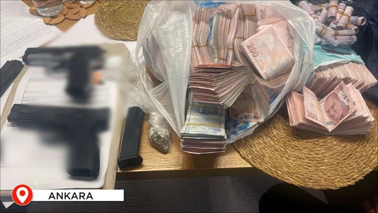 Ankarada Cumhuriyet tarihinin en büyük uyuşturucu operasyonu: 525 gözaltı