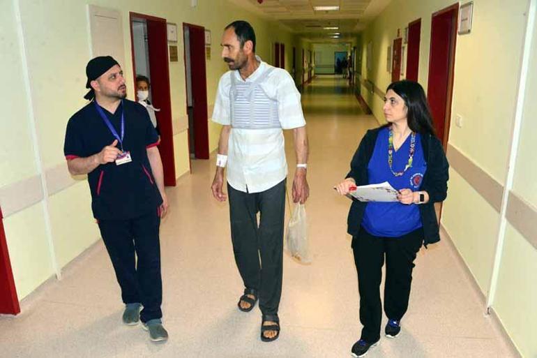 Aort damarı genişleyen hasta, 6 saat süren operasyonla sağlığına kavuştu