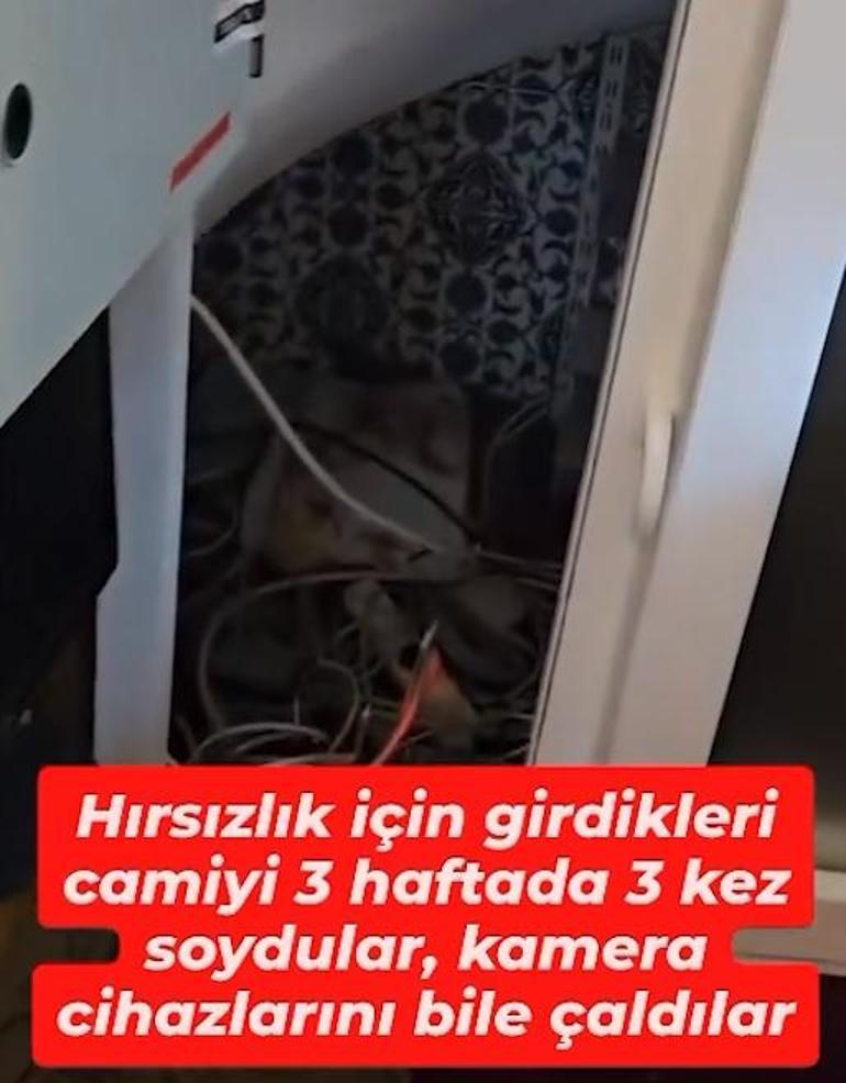 Aynı camiden 3 hırsızlığa 4 gözaltı