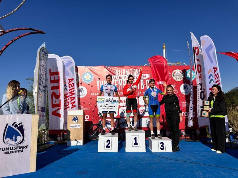 Milli sporcu Ekin Ereke, Dağ Bisikleti Yarışı’nda ikincilik elde etti