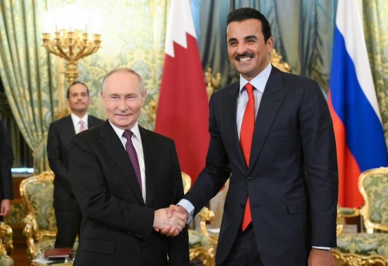 Kremlin: Putin ve Katar Emiri Al Sani Moskova’da bir araya gelecek