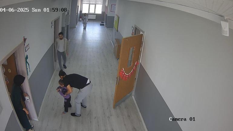 Boğazına para kaçan 5 yaşındaki Irmakı, okul müdürü Heimlich manevrasıyla kurtardı