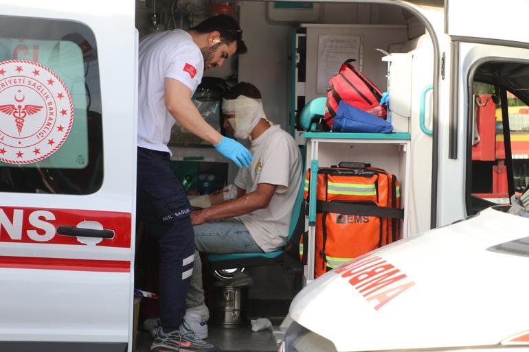 LPG tankından sızan gaz parladı: 8 yaralı