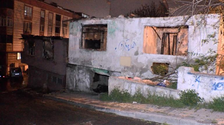 Gaziosmanpaşada, metruk evde çıkan yangın yandaki binaya sıçradı: Bu beşinci yanışı