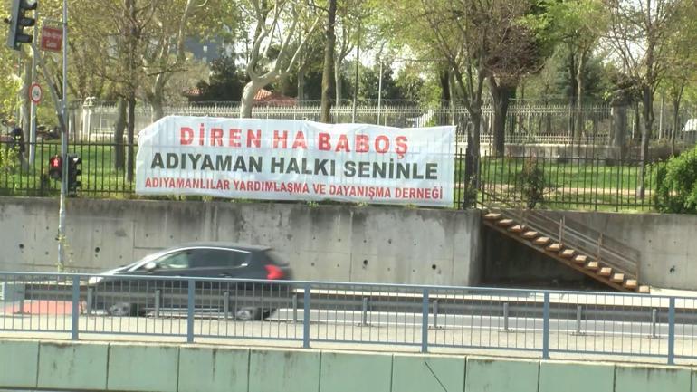 Sırrı Süreyya Önderin tedavi gördüğü hastanenin karşısına destek pankartları asıldı