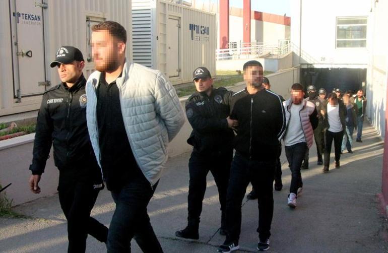 Adana merkezli 4 ilde organize suç örgütüne operasyon: 109 gözaltı