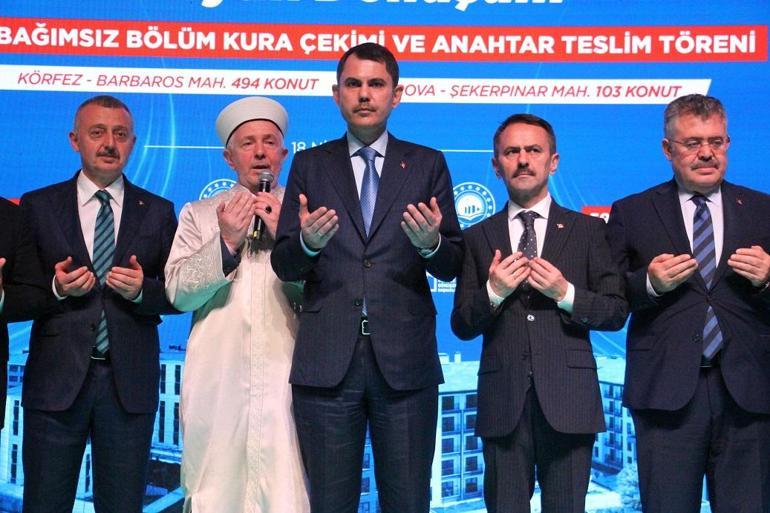 Bakan Kurum: Milletimiz emanet olarak verdiği oyla şımaranları, millete parmak sallayanları görmektedir