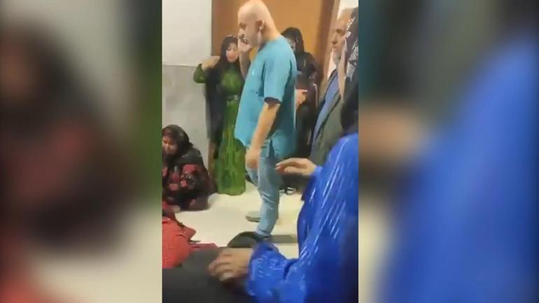 Şanlıurfa’da muayene kuyruğunda bekleyen kadın bayıldı